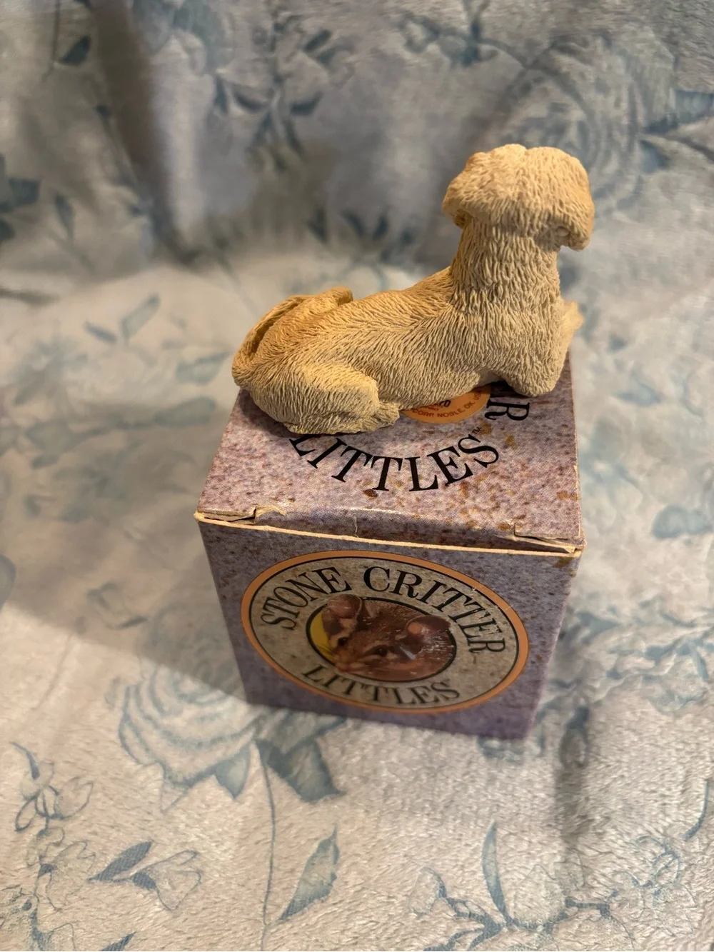 Ston Critter Littles Yellow Labrador Figure